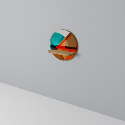 CIRCULAR RHAPSODY Art Shelf