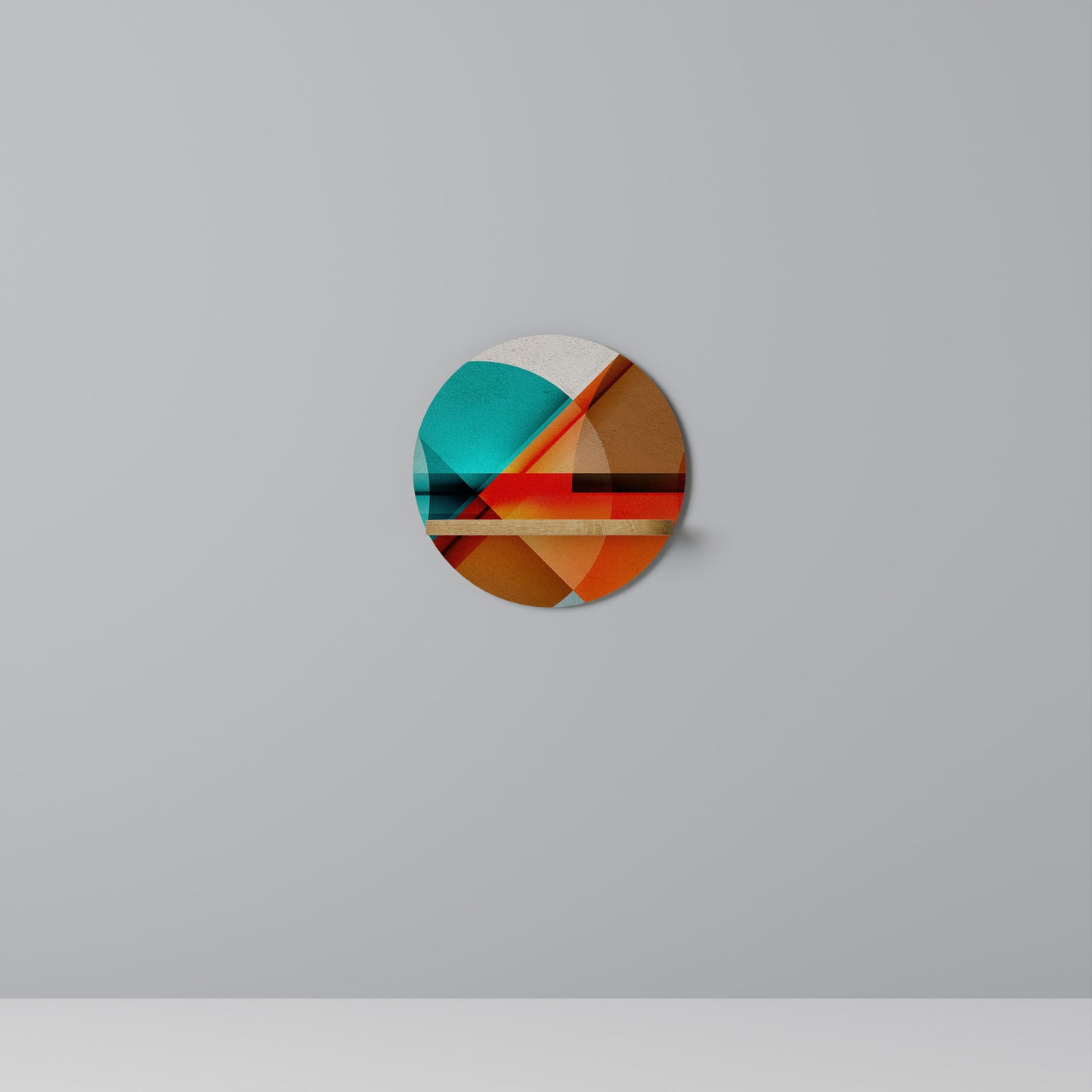 CIRCULAR RHAPSODY Art Shelf