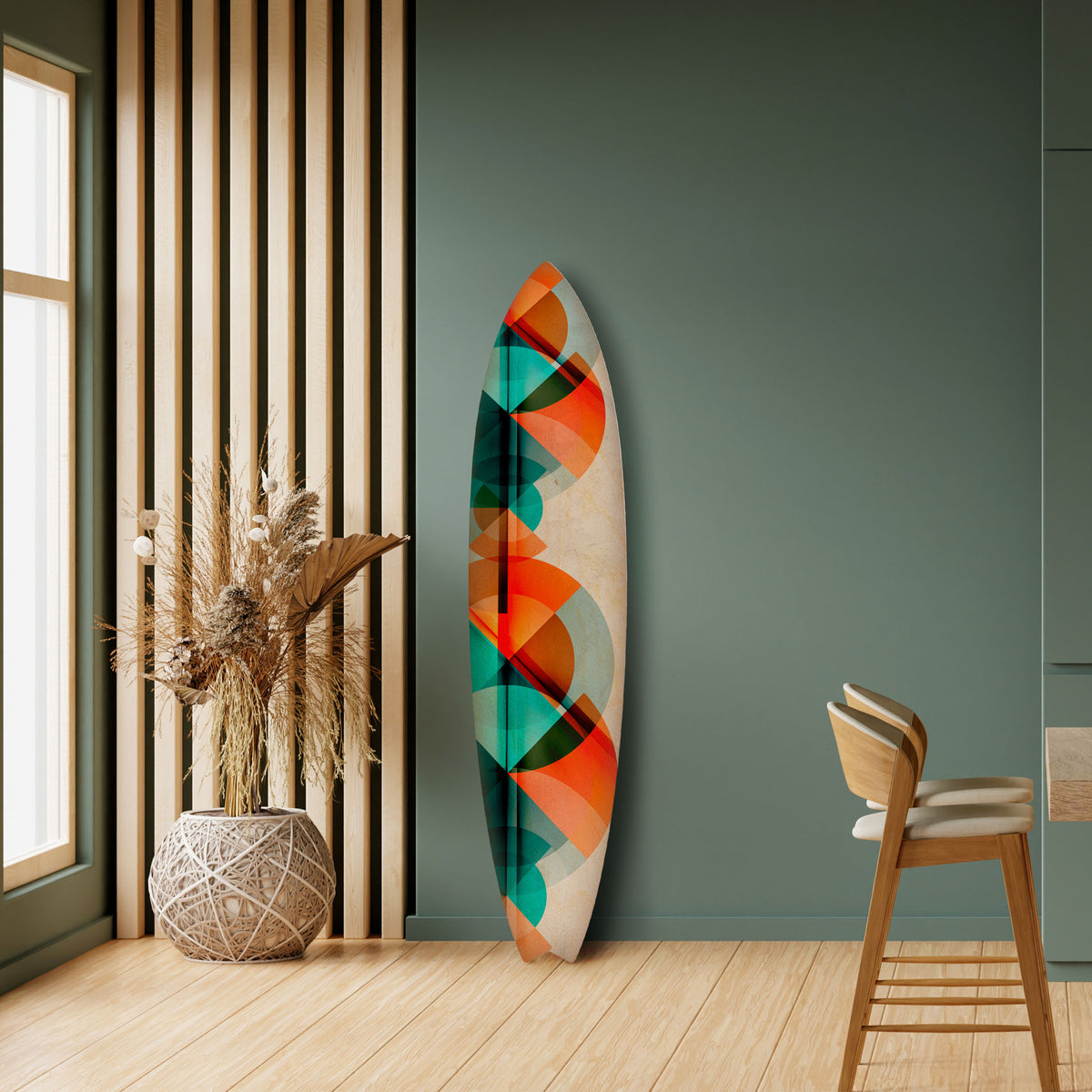 CIRCULAR RHAPSODY Surfboard Decorative Panel