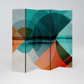 CIRCULAR RHAPSODY 5-Panel Room Divider