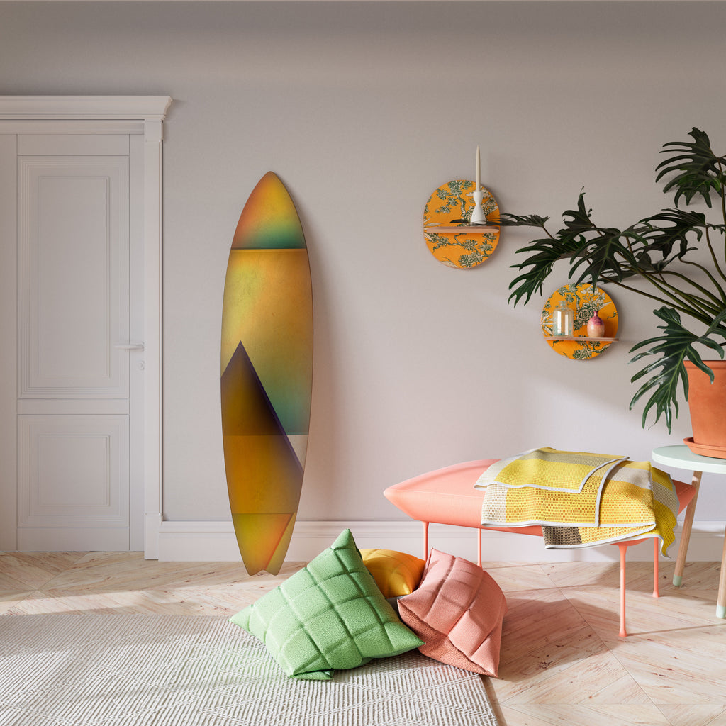 PIERCING SHARPNESS Surfboard Decorative Panel