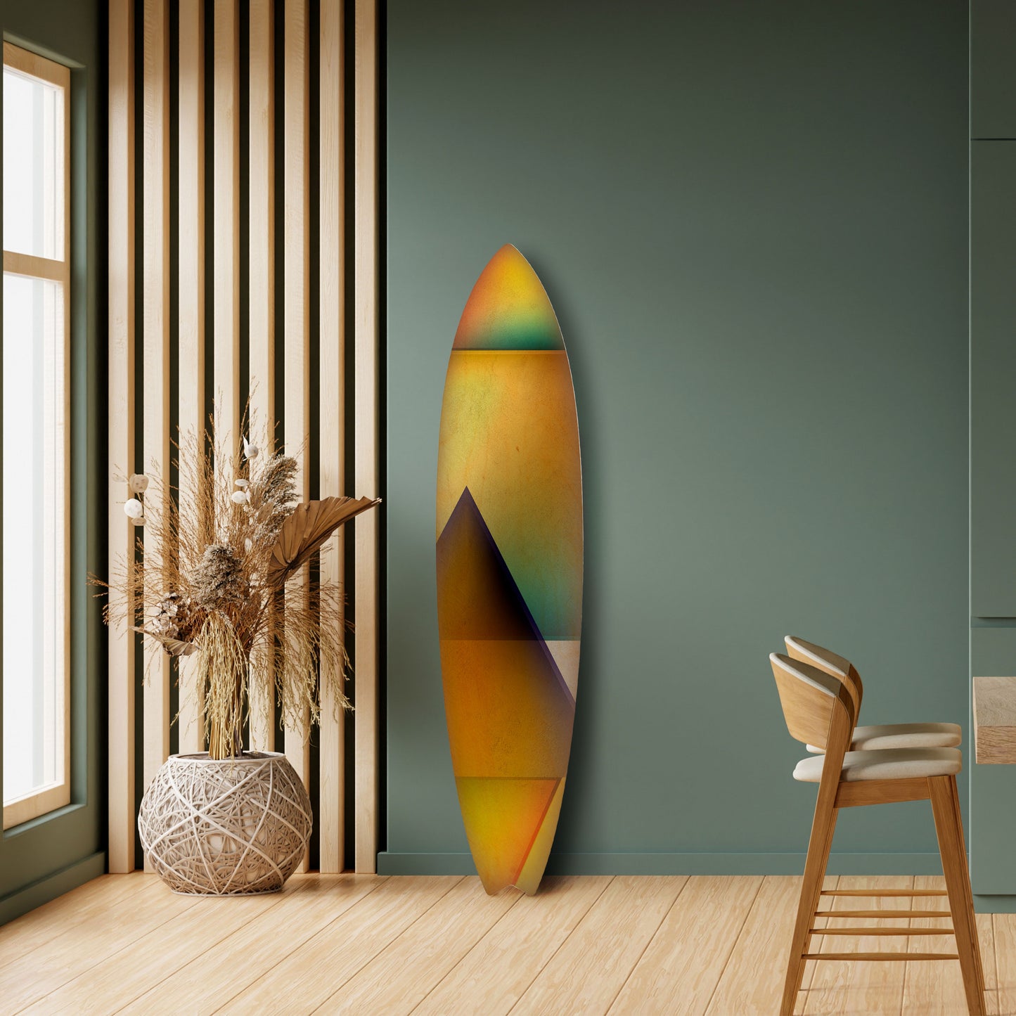 PIERCING SHARPNESS Surfboard Decorative Panel