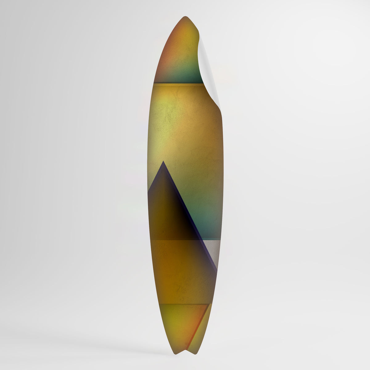 PIERCING SHARPNESS Peel and Stick Surfboard Sticker