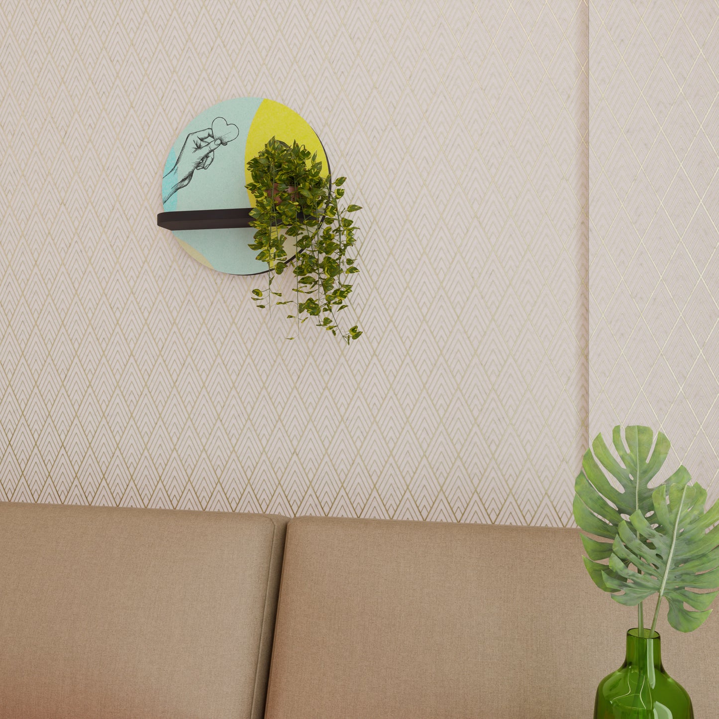 BODY LANGUAGE Art Shelf