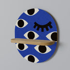 GEOMETRIC EYES Art Shelf