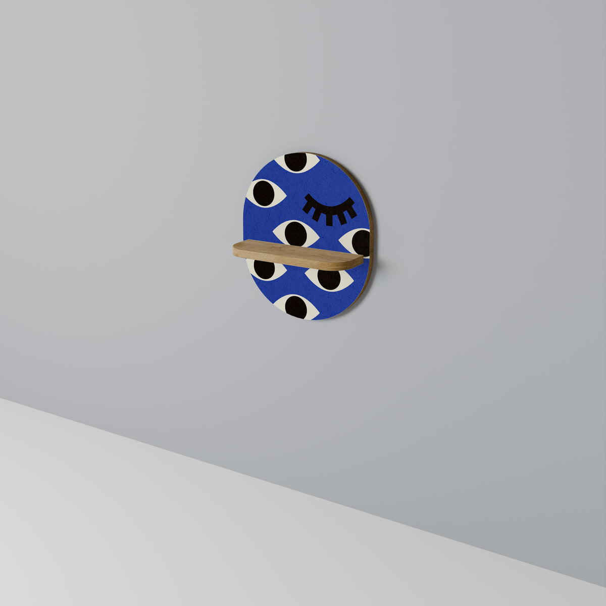 GEOMETRIC EYES Art Shelf