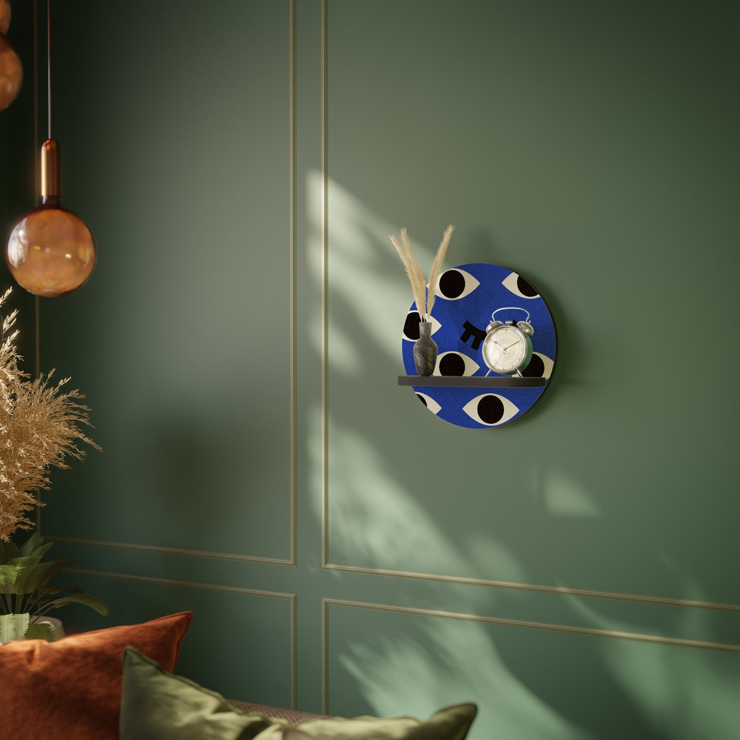 GEOMETRIC EYES Art Shelf