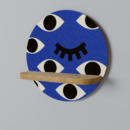 GEOMETRIC EYES Art Shelf