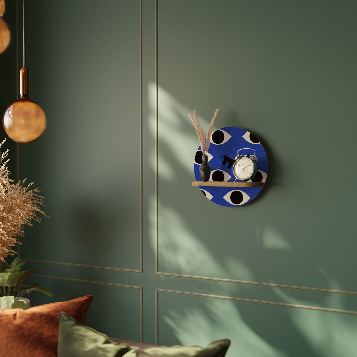 GEOMETRIC EYES Art Shelf