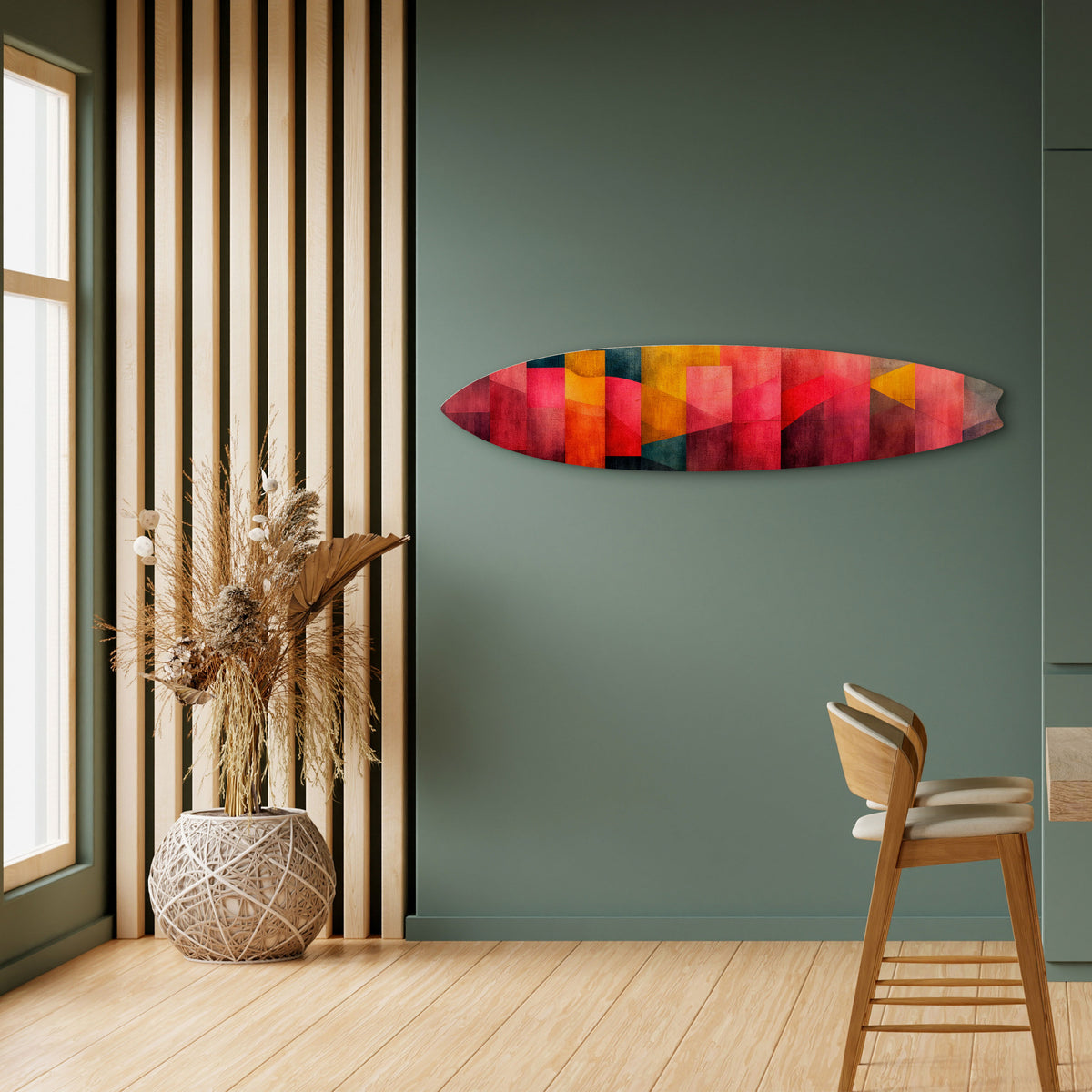 COLORFUL SOUNDS Surfboard Decorative Panel