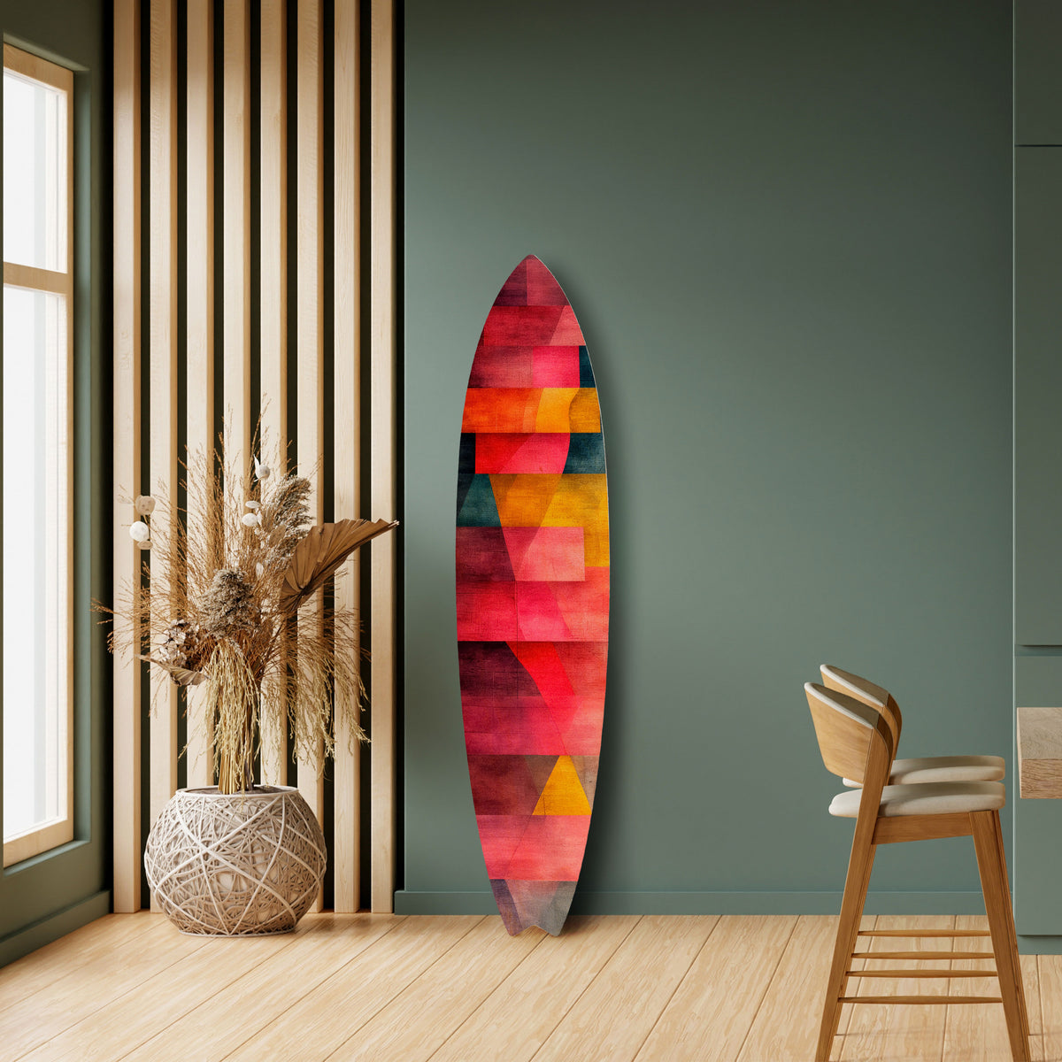 COLORFUL SOUNDS Surfboard Decorative Panel