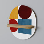 GEOMETRIC PUZZLE Art Shelf
