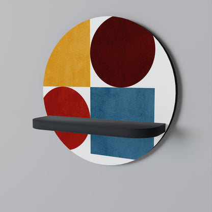 GEOMETRIC PUZZLE Art Shelf