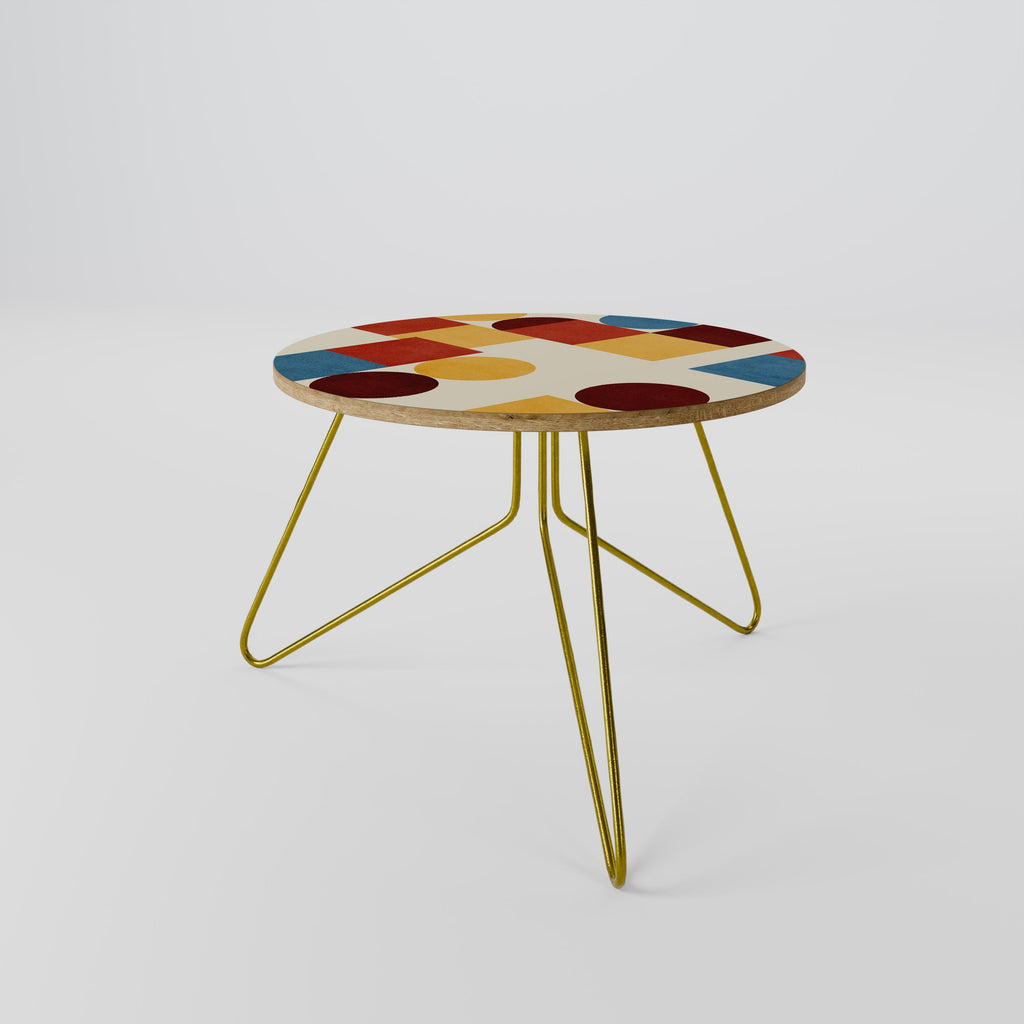 GEOMETRIC PUZZLE Coffee Table 60