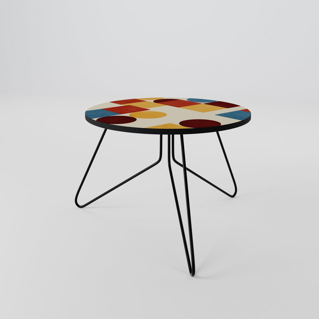 GEOMETRIC PUZZLE Coffee Table 60