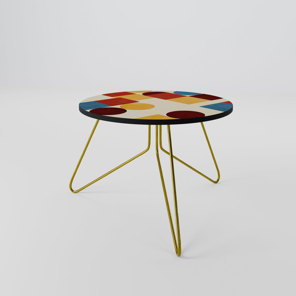 GEOMETRIC PUZZLE Coffee Table 60