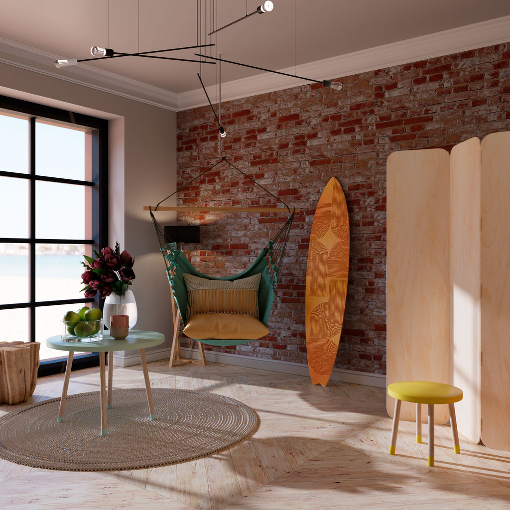STRENGTHENING RELATION Surfboard Decorative Panel