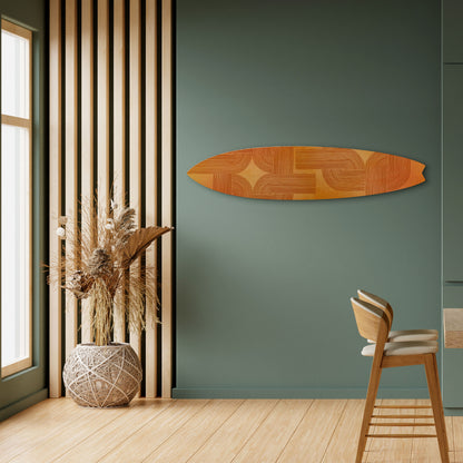 STRENGTHENING RELATION Surfboard Decorative Panel