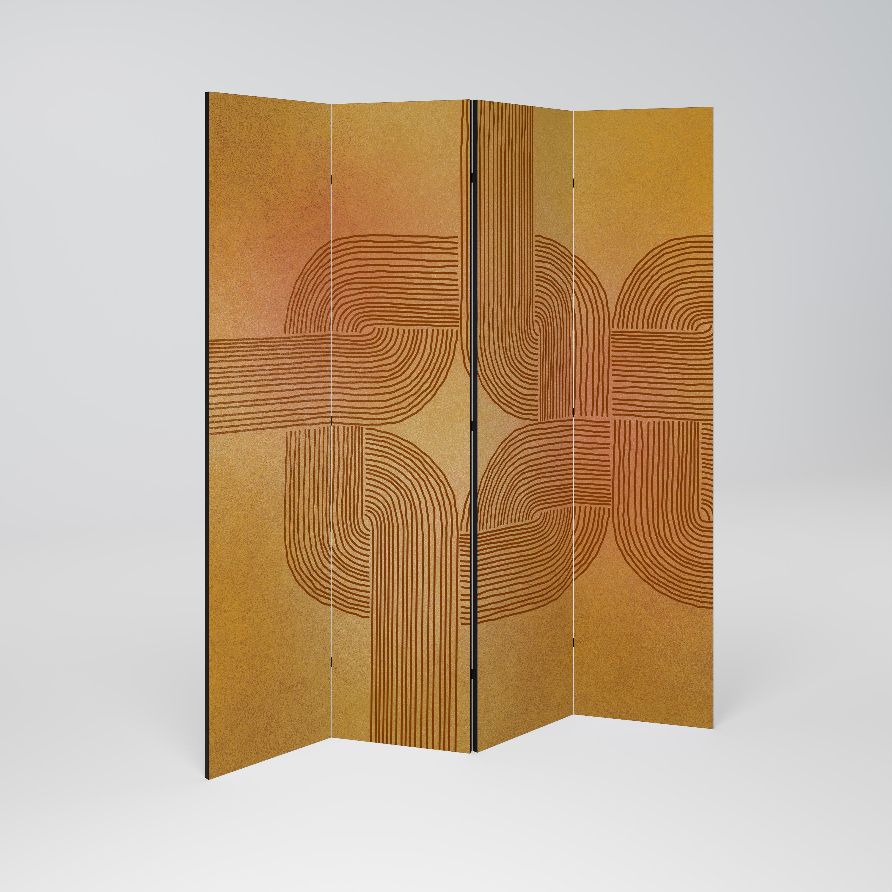 STRENGTHENING RELATION 4-Panel Room Divider