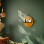 ORANGE ARRANGEMENT Art Shelf