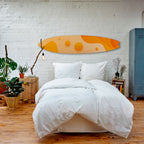 ORANGE ARRANGEMENT Surfboard Decorative Panel