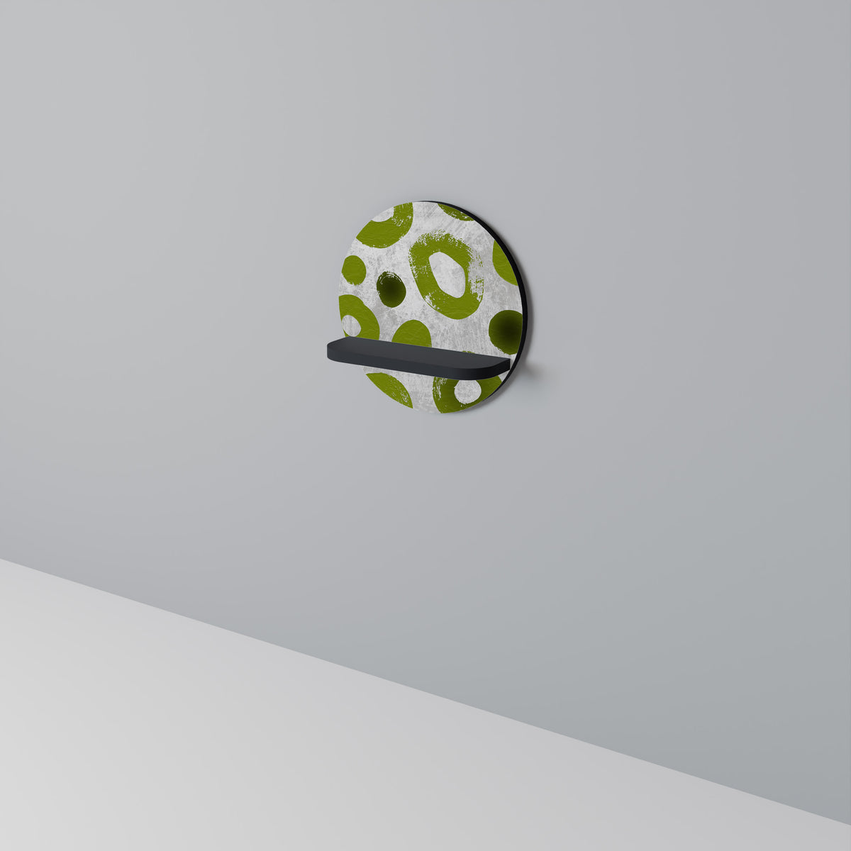 GREEN RHAPSODY Art Shelf