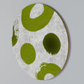GREEN RHAPSODY Round Wall Art
