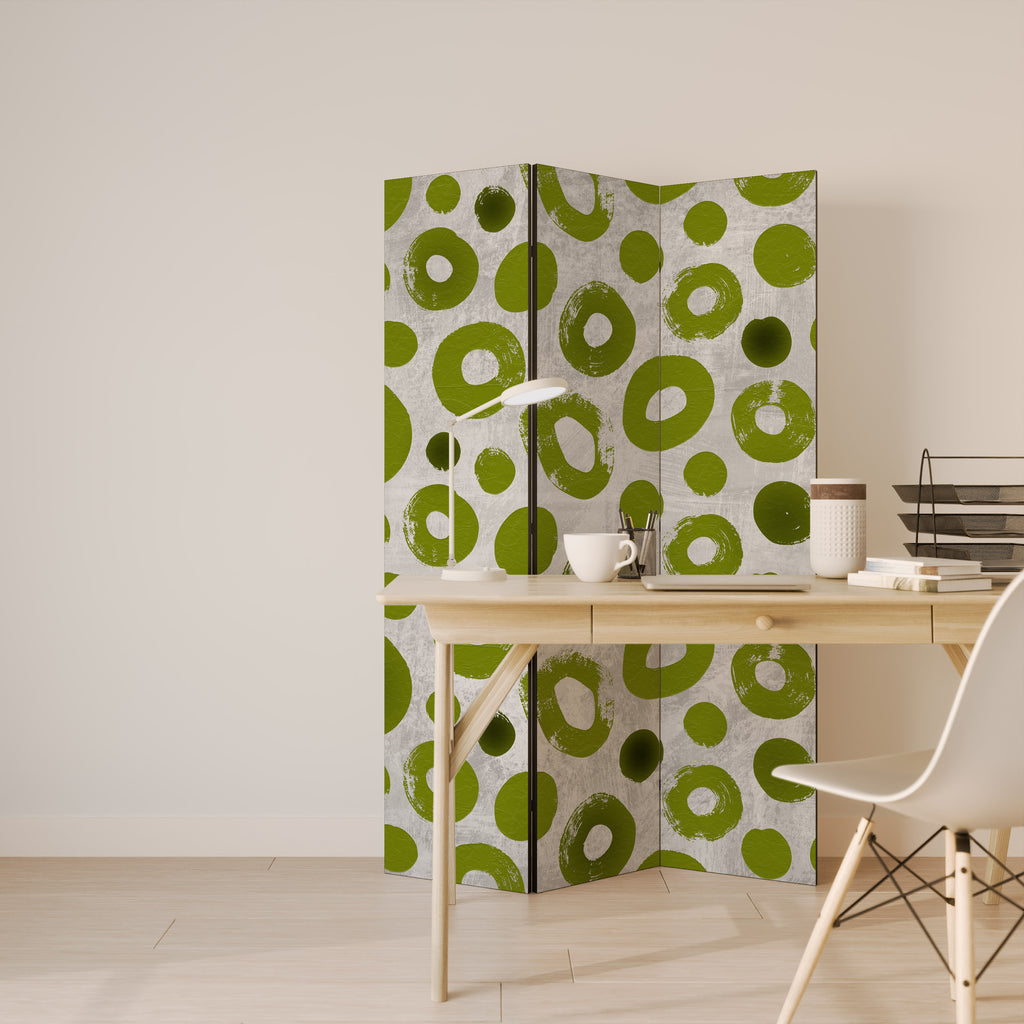 GREEN RHAPSODY 3-Panel Room Divider