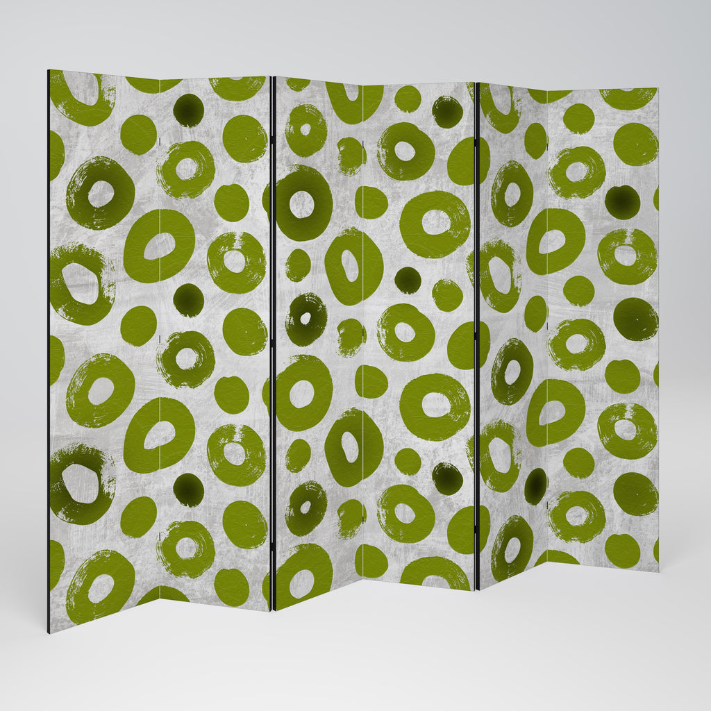 GREEN RHAPSODY Decorative 6-Panel Room Divider