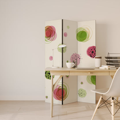 COLORFUL COSMOS 3-Panel Room Divider