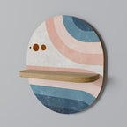 TWO HALVES Art Shelf