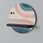 TWO HALVES Art Shelf