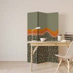 SIMPLE SOLUTIONS 3-Panel Room Divider