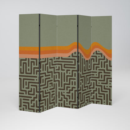 SIMPLE SOLUTIONS 5-Panel Room Divider