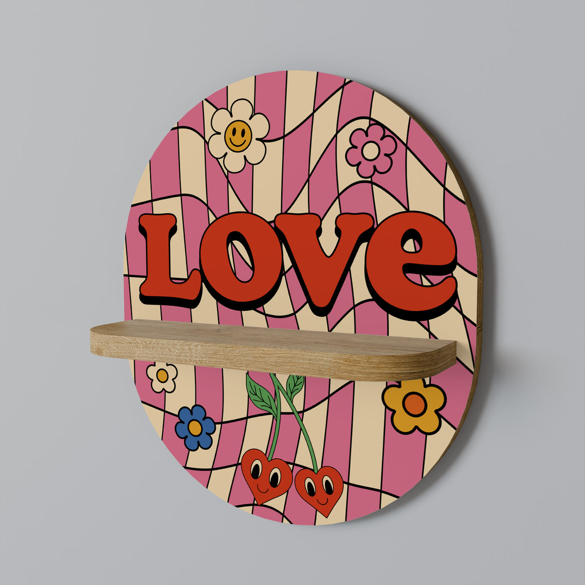 ROCKING LOVE Art Shelf