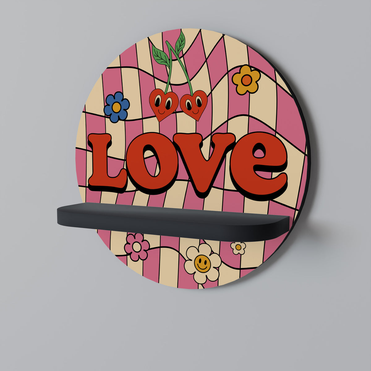 ROCKING LOVE Art Shelf
