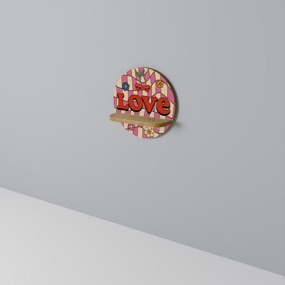ROCKING LOVE Art Shelf