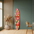 ROCKING LOVE Surfboard Decorative Panel
