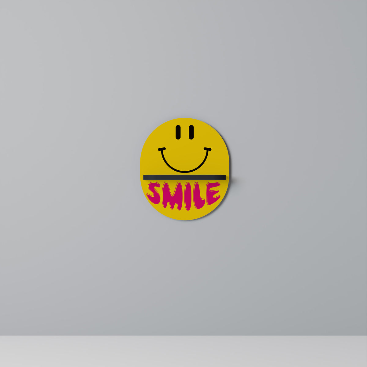KEEP SMILING Art Shelf