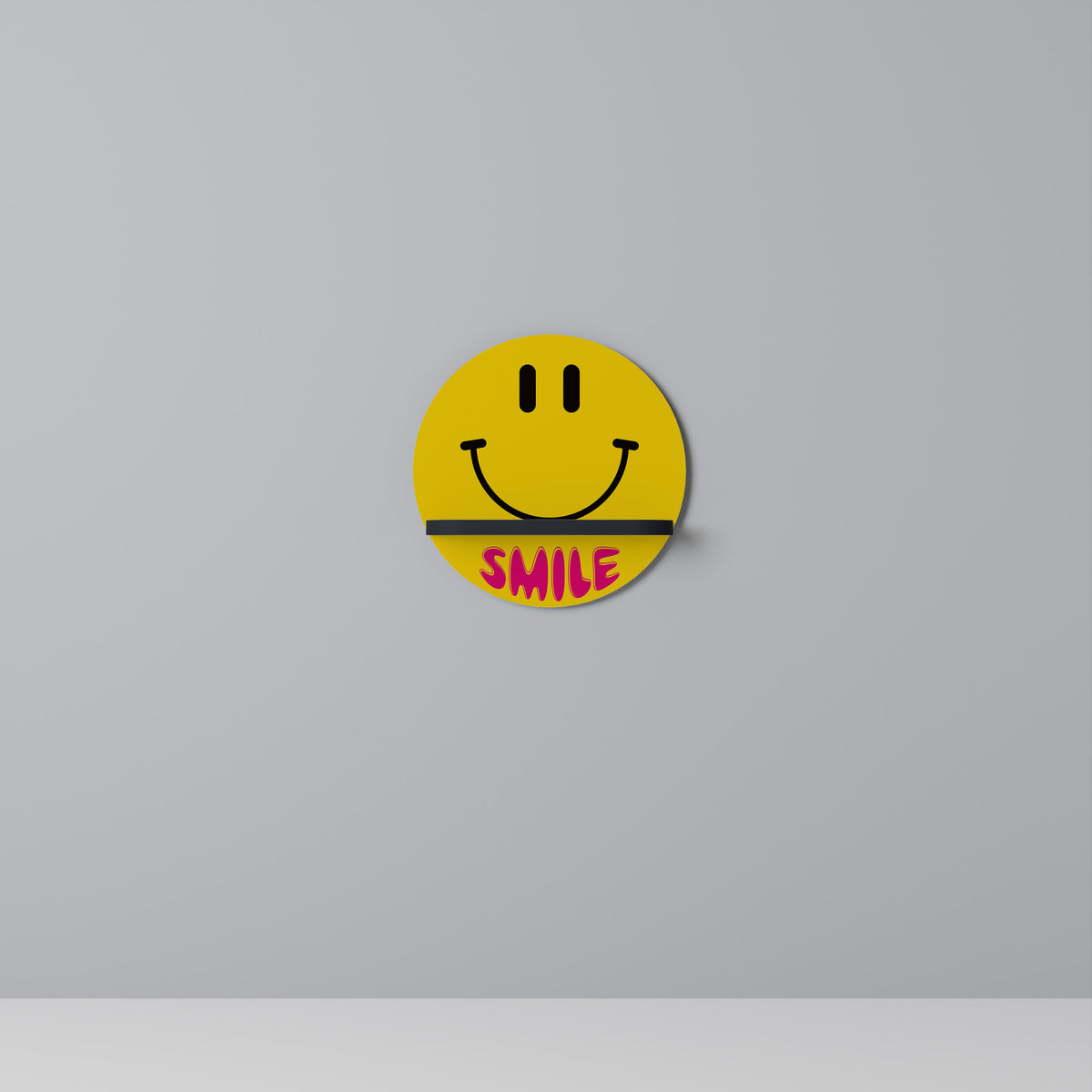 KEEP SMILING Art Shelf