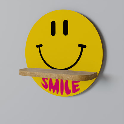 KEEP SMILING Art Shelf