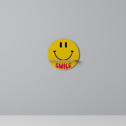 KEEP SMILING Art Shelf