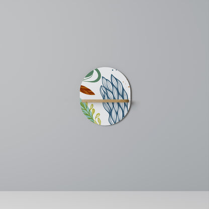 BOTANICAL HURRICANE Art Shelf