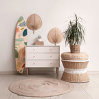 BOTANICAL HURRICANE Surfboard Decorative Panel