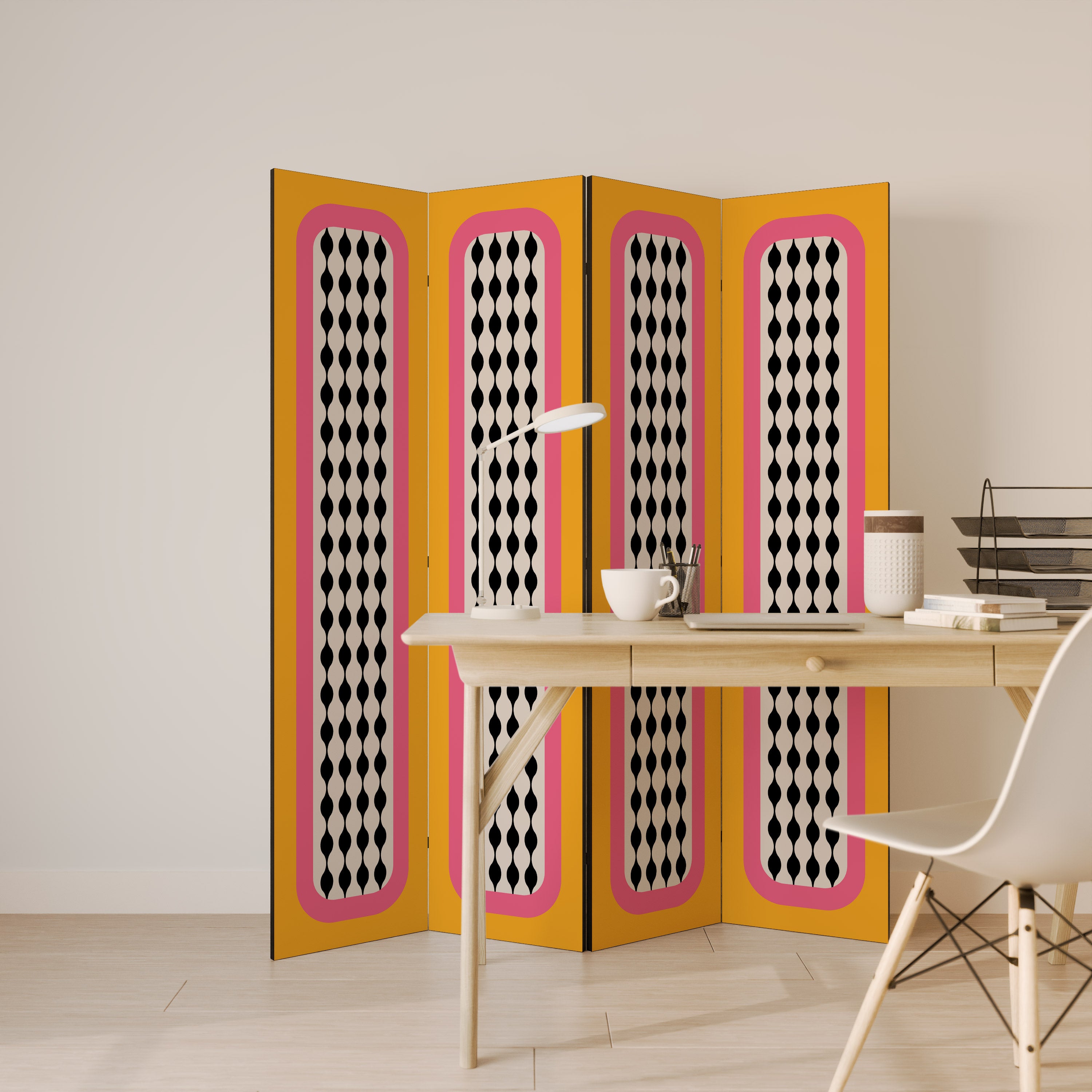 TEARS IN HEAVEN 4-Panel Room Divider