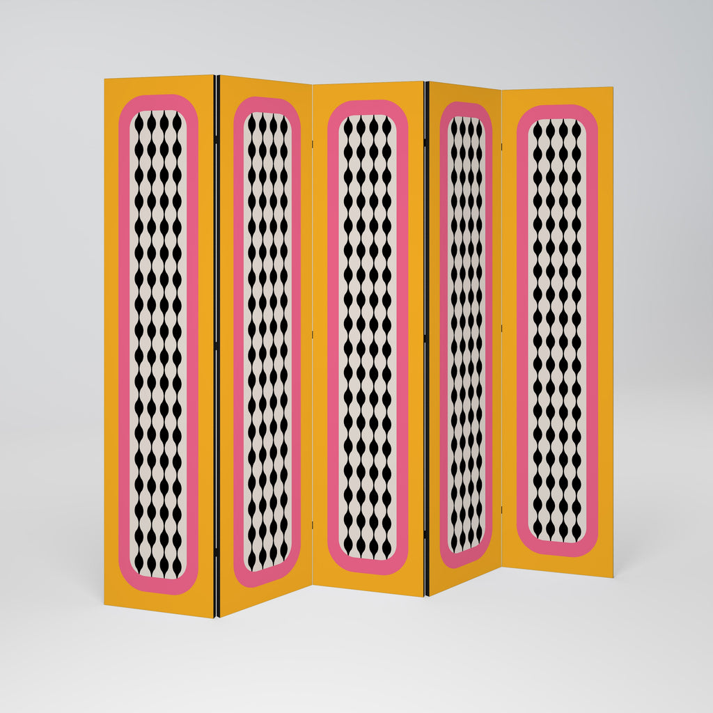 TEARS IN HEAVEN Decorative 5-Panel Room Divider