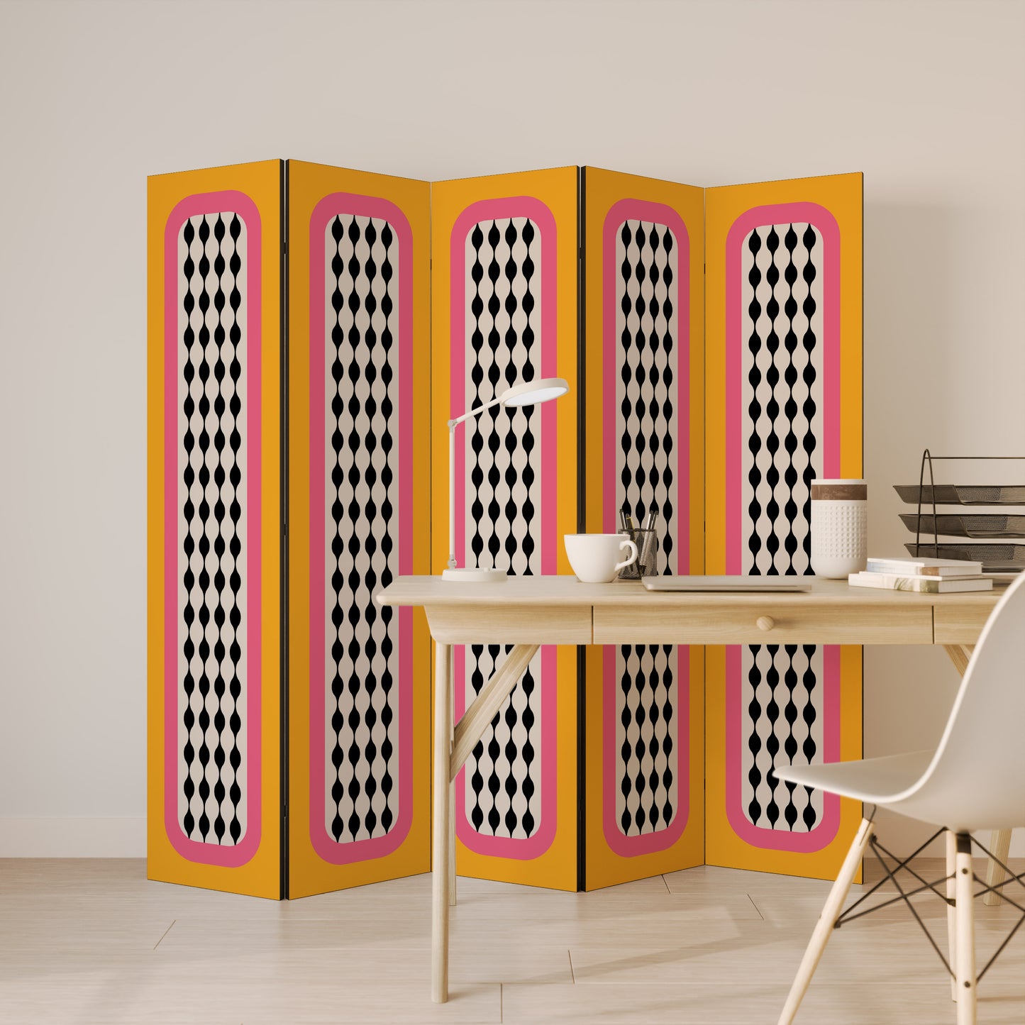 TEARS IN HEAVEN 5-Panel Room Divider