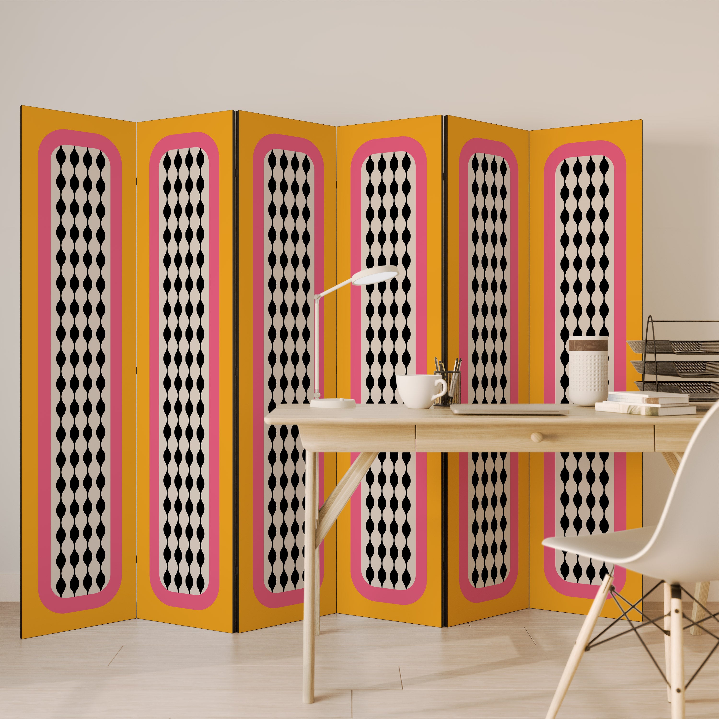 TEARS IN HEAVEN 6-Panel Room Divider