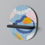 DREAMY SWIRLS Art Shelf