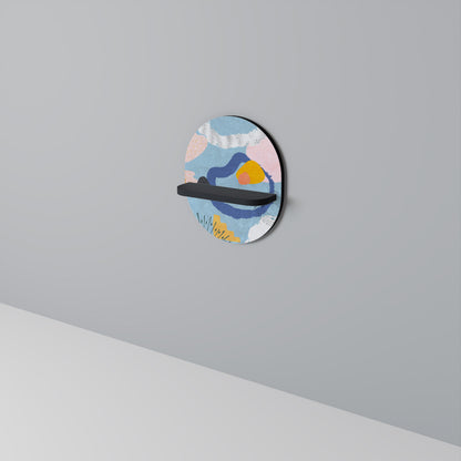 DREAMY SWIRLS Art Shelf